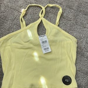 yellow tillys top